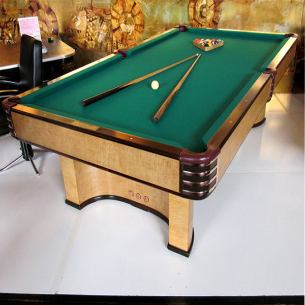 Brunswick Paramount Pool Table - 1937 Art Deco - Off The Wall Antiques